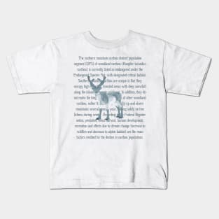 Caribou Information Kids T-Shirt